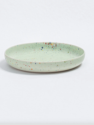 New Party Low Pasta Plate Green ø 23 cm